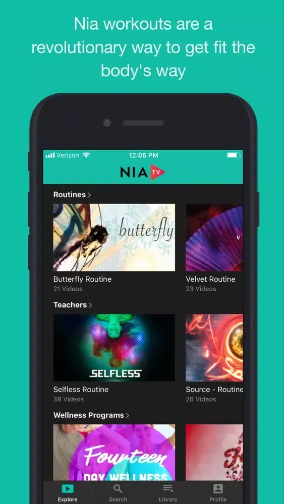 NiaTV Members سکرین شاٹس
