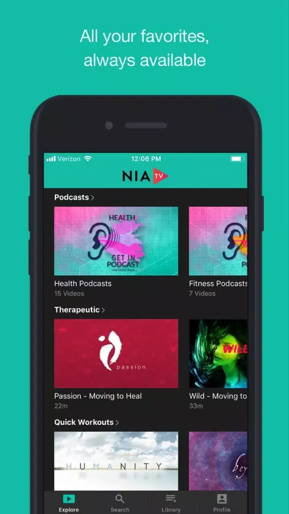 NiaTV Members سکرین شاٹس