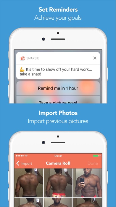 صور Snapsie - Take progress pictures