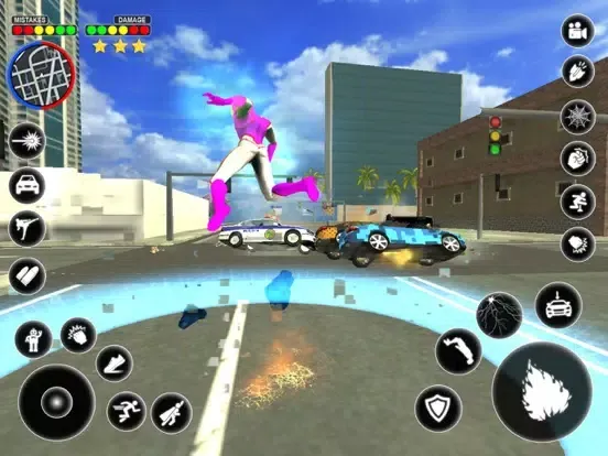 Spider Gangster: City Hero iPad  سکرین شاٹس
