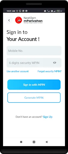 NextGen mParivahan Screenshots