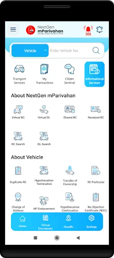 NextGen mParivahan Screenshots