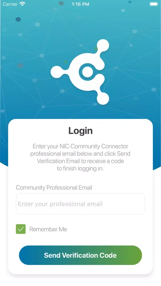 NIC Community Connector Swipe Screenshots