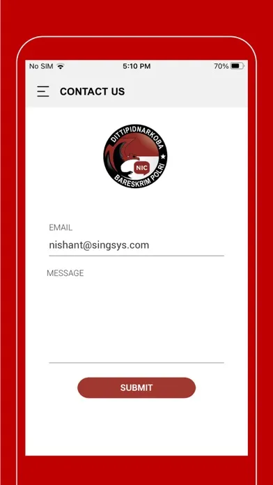 NIC Secure Comm Screenshots