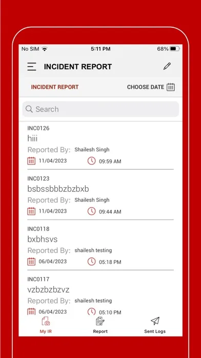 NIC Secure Comm Screenshots