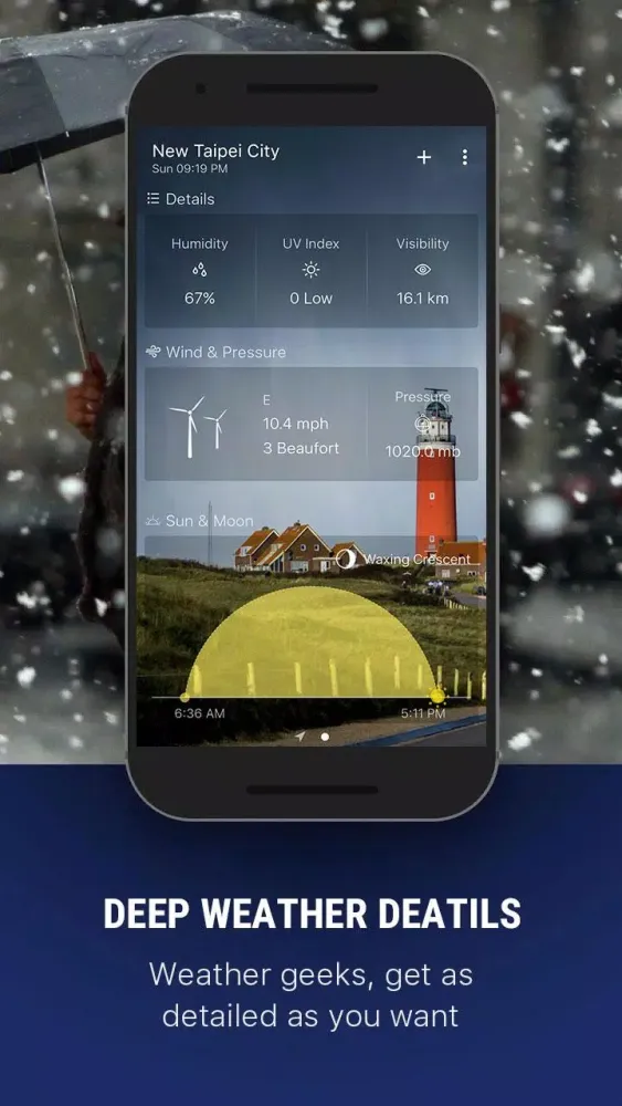 ภาพหน้าจอของ Weather