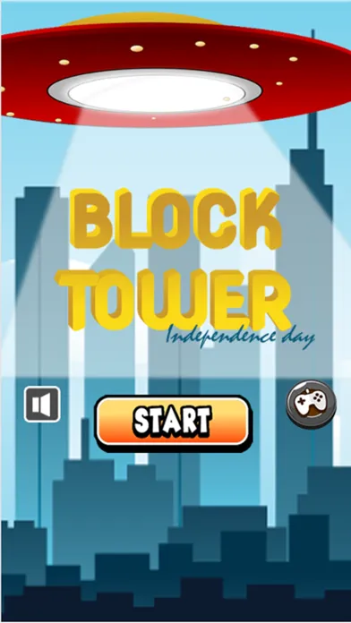 تصاویر Blocks Tower Pile Up In The Independence Day : Build The Tallest Tower In Endless Stacking Game