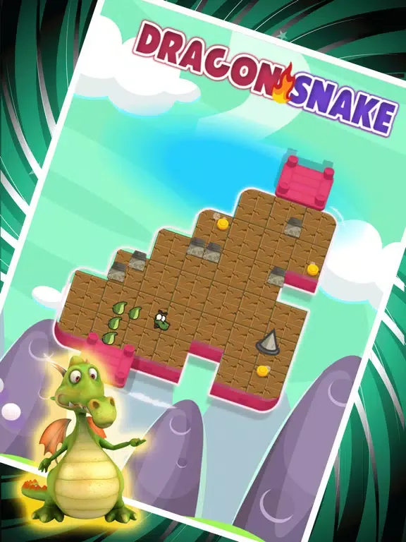 Slither Dragon Snake And Block iPad  Screenshots
