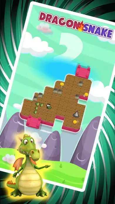Slither Dragon Snake And Block Screenshots