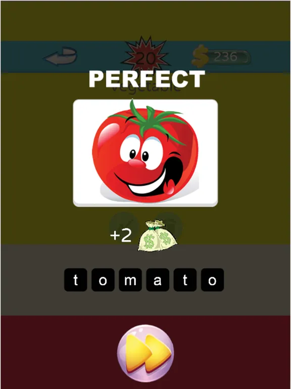 100 First Easy English Words - Learning Vocabulary iPad  スクリーンショット