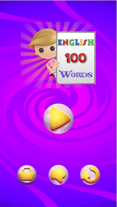 100 First Easy English Words - Learning Vocabulary スクリーンショット