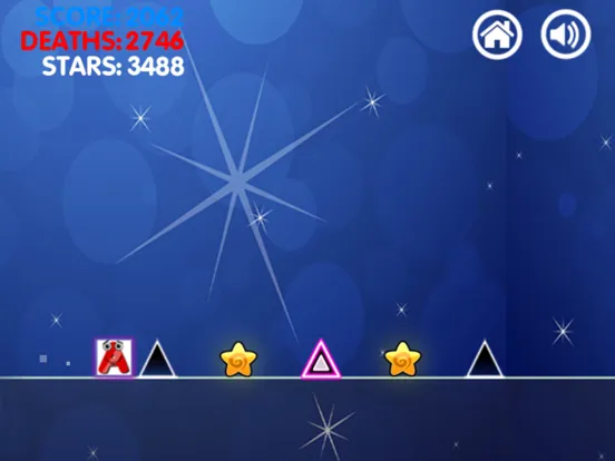 Geometry ABC Neon Dash World : Run & Dancing Line iPad  स्क्रीनशॉट