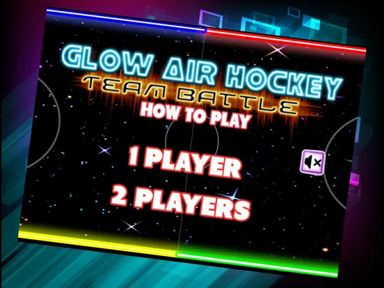 Capturas de pantalla de Neon Air Hockey Glow In The Dark Space Table Game iPad 