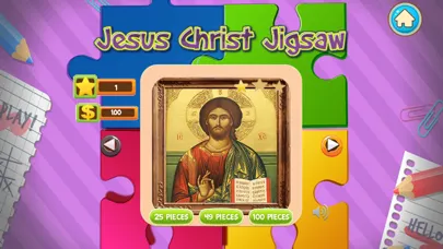 Capturas de tela do LDS Mormon Coloring Book And Jesus Christ Jigsaw