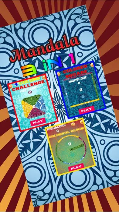 Скриншоты Mandalas Color Circle On Gravity Switch Iq Test