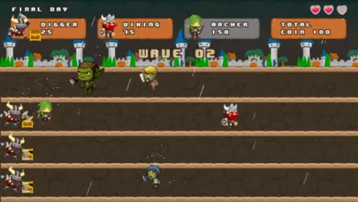 Tangkapan skrin Viking Knight Hunter Vs Zombie