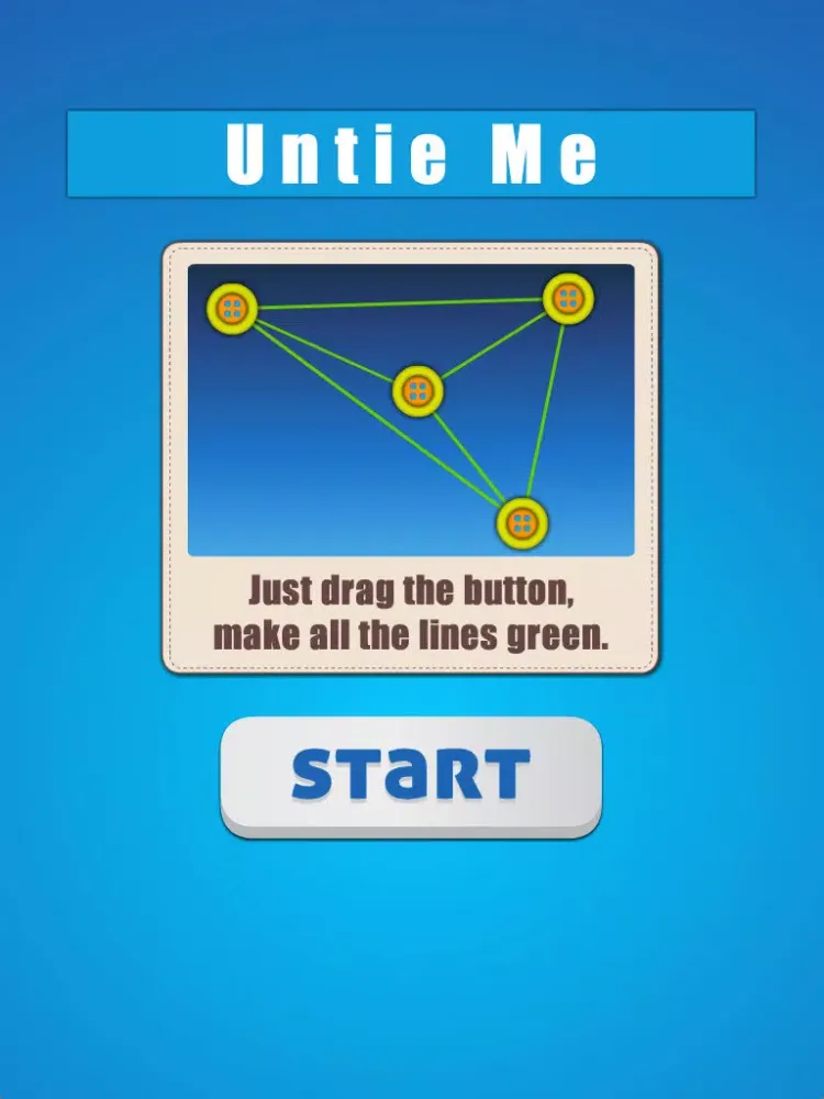 Untie Me - Best IQ Test Puzzle Game iPad  스크린샷