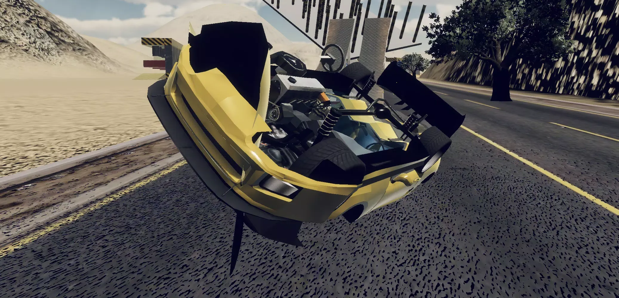 Car Crash Simulator : Desert Screenshots