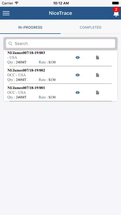 NiceTrace Screenshots