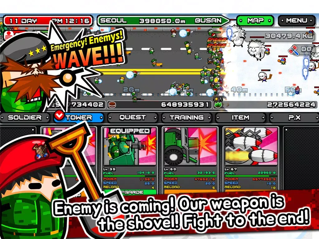 Shovel commandos 2 clicker iPad  স্ক্রিনশট