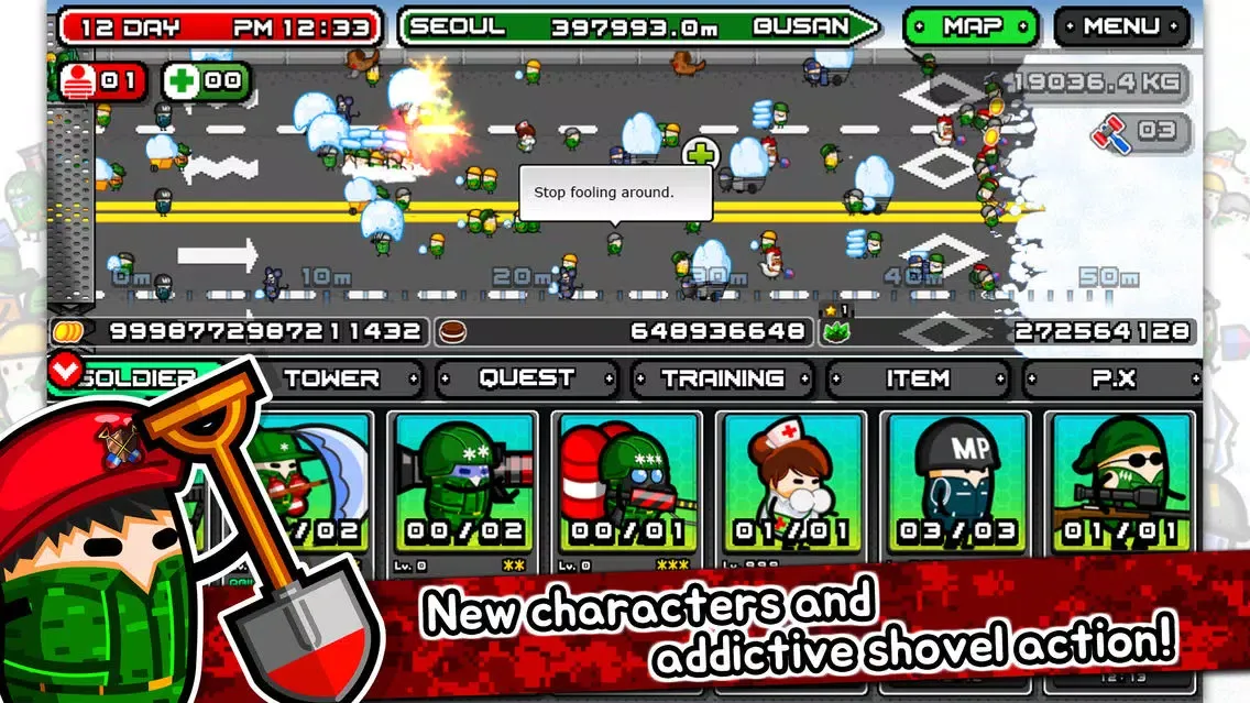 Shovel commandos 2 clicker স্ক্রিনশট