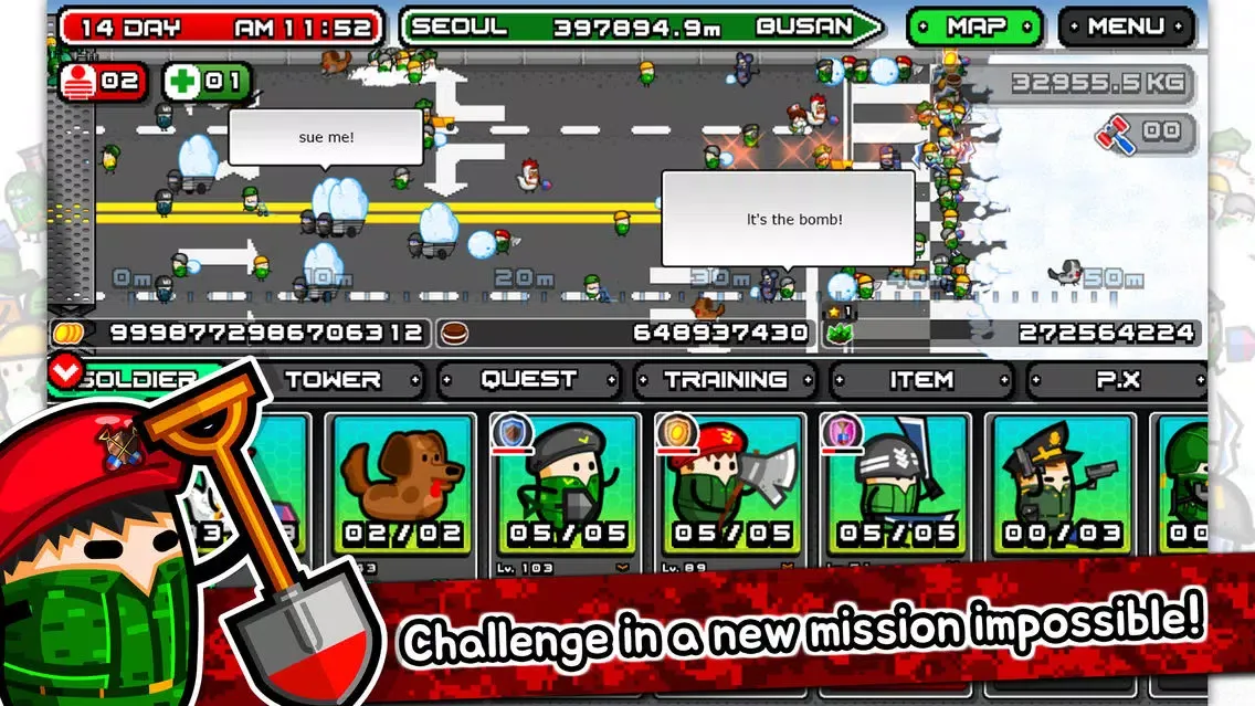 Shovel commandos 2 clicker স্ক্রিনশট