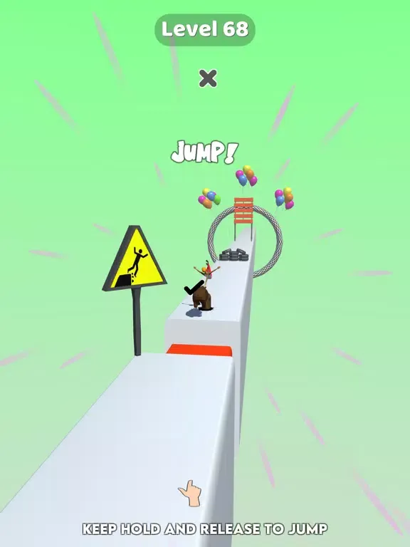 Capturas de pantalla de Cross Jumper! iPad 