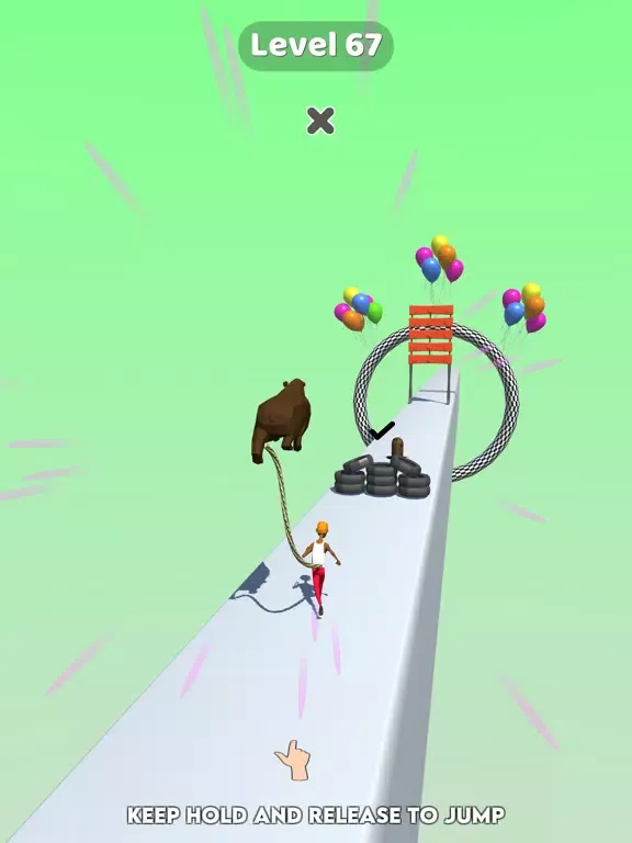 Capturas de pantalla de Cross Jumper! iPad 