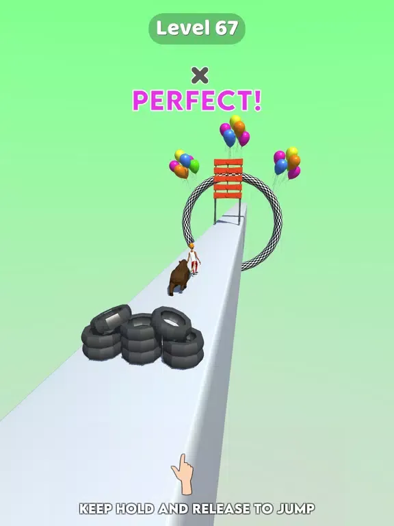 Capturas de pantalla de Cross Jumper! iPad 