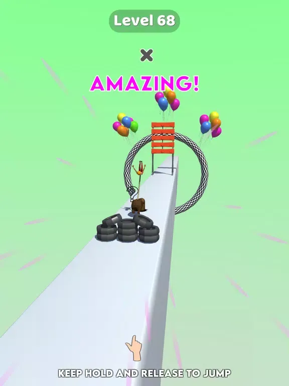 Capturas de pantalla de Cross Jumper! iPad 