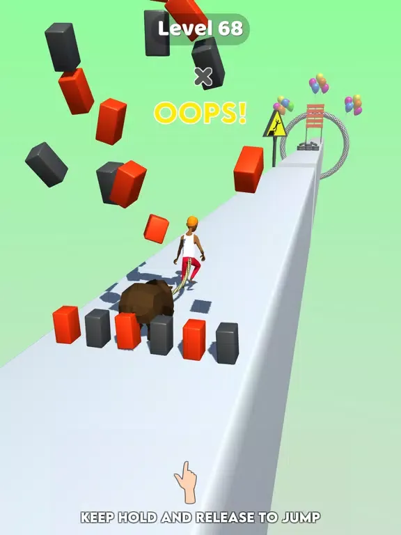 Capturas de pantalla de Cross Jumper! iPad 