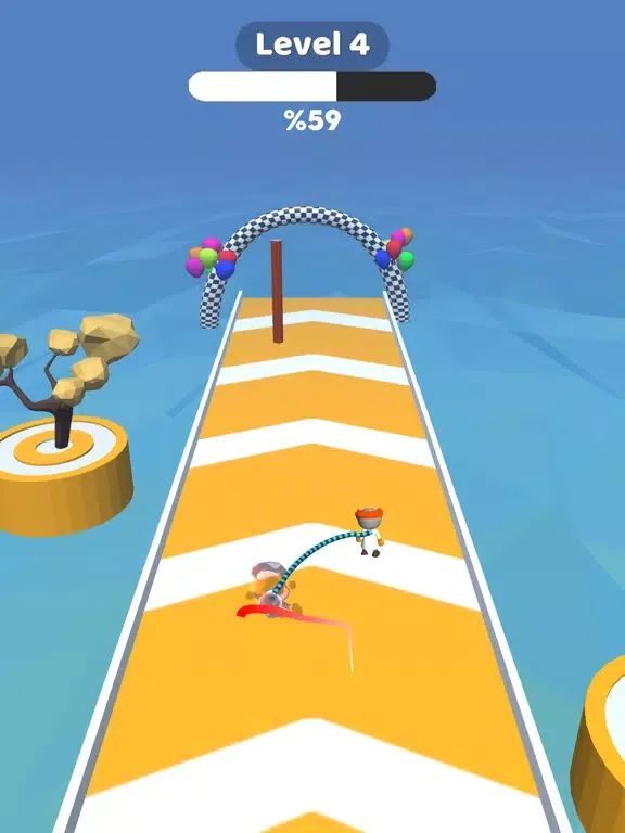 Capturas de tela do Tear The Rope iPad 