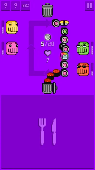 Screenshot di Sushi Ride