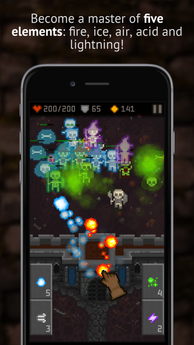 Tangkapan layar Wizard Swipe