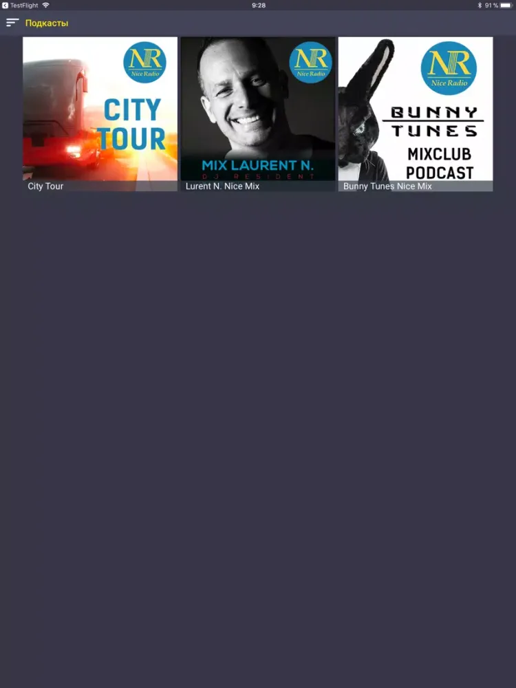 Capturas de pantalla de Nice Radio iPad 