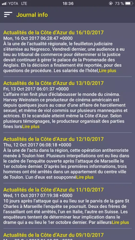 Capturas de pantalla de Nice Radio