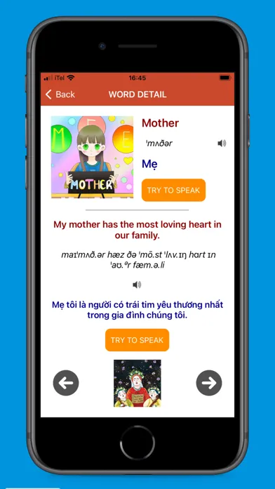 English learning for beginners سکرین شاٹس