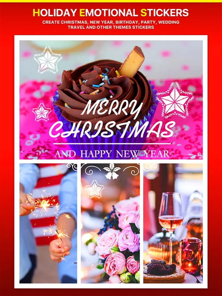 Captures d'écran de Typography - Thanksgiving, Christmas, New Year iPad 