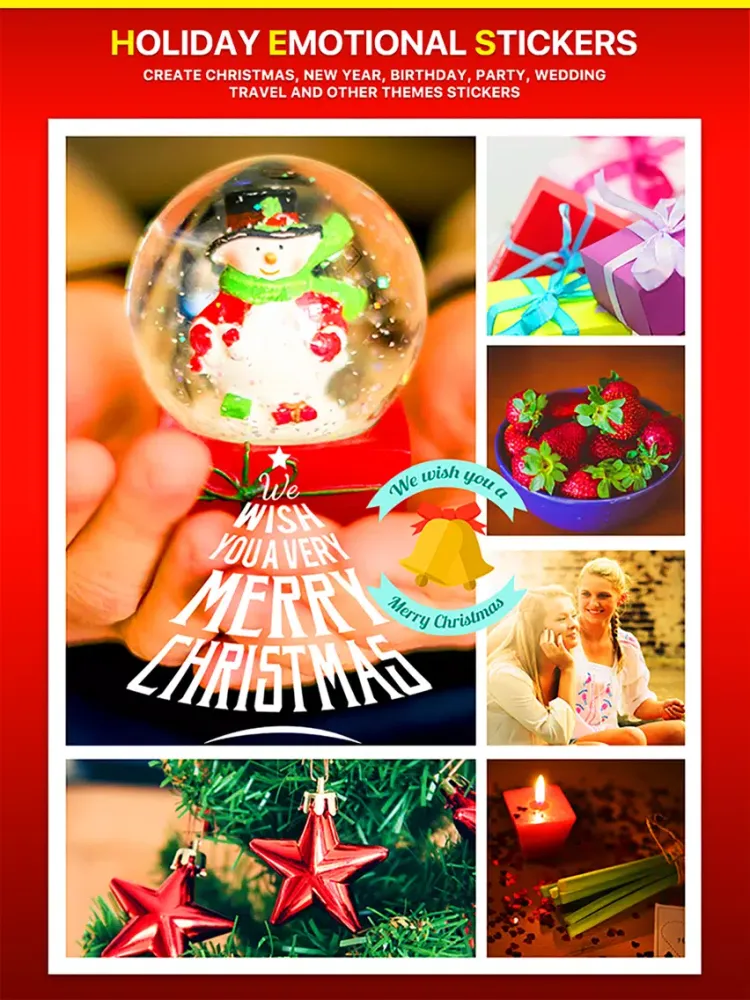 Captures d'écran de Typography - Thanksgiving, Christmas, New Year iPad 