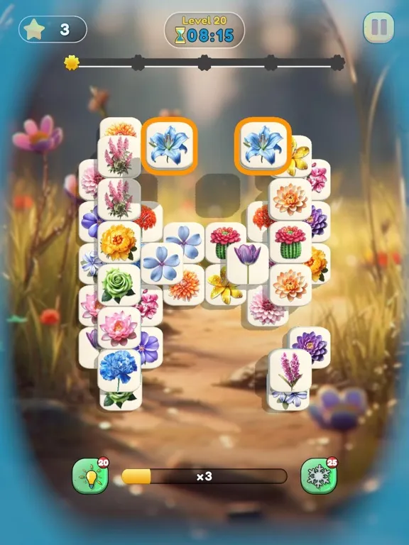 Fairy Flowers Match iPad 應用截圖
