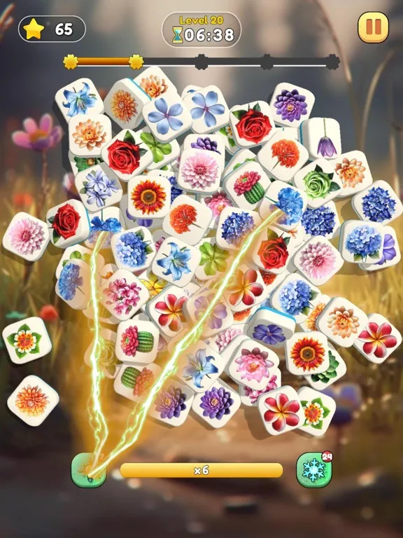 Fairy Flowers Match iPad 應用截圖