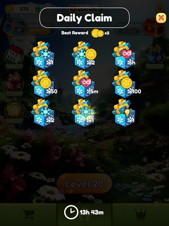 Fairy Flowers Match iPad 應用截圖