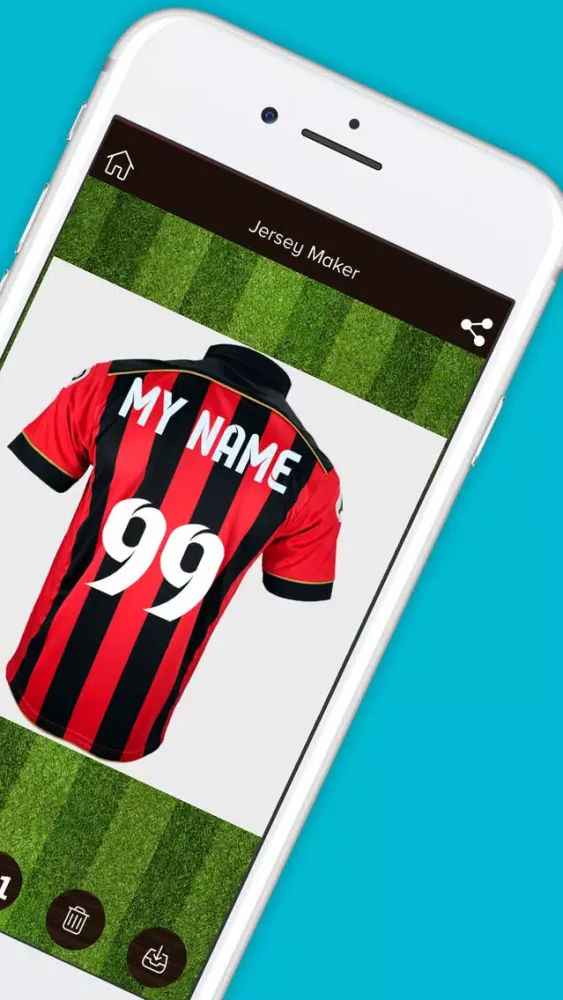Make My Football club Jersey स्क्रीनशॉट