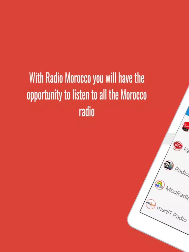 Radio Maroc راديو المغرب iPad  스크린샷