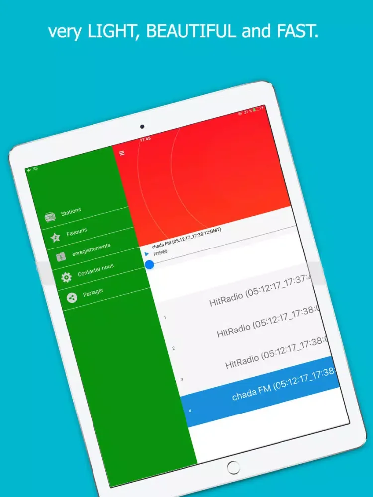 Radio Maroc راديو المغرب iPad  스크린샷