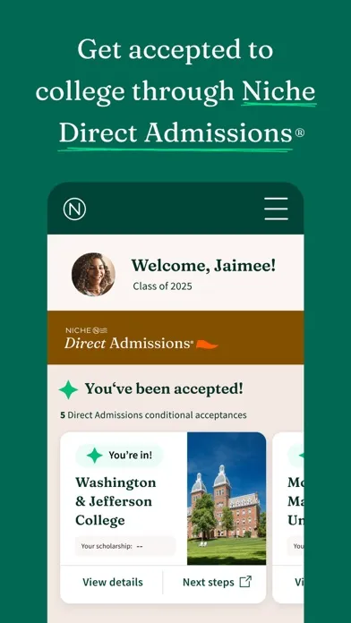 تصاویر Niche: College Search