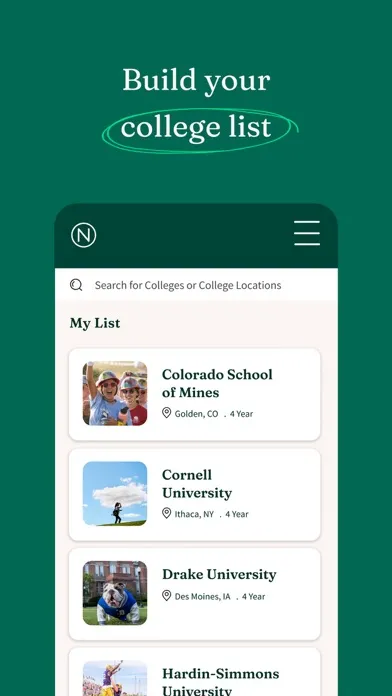 تصاویر Niche: College Search