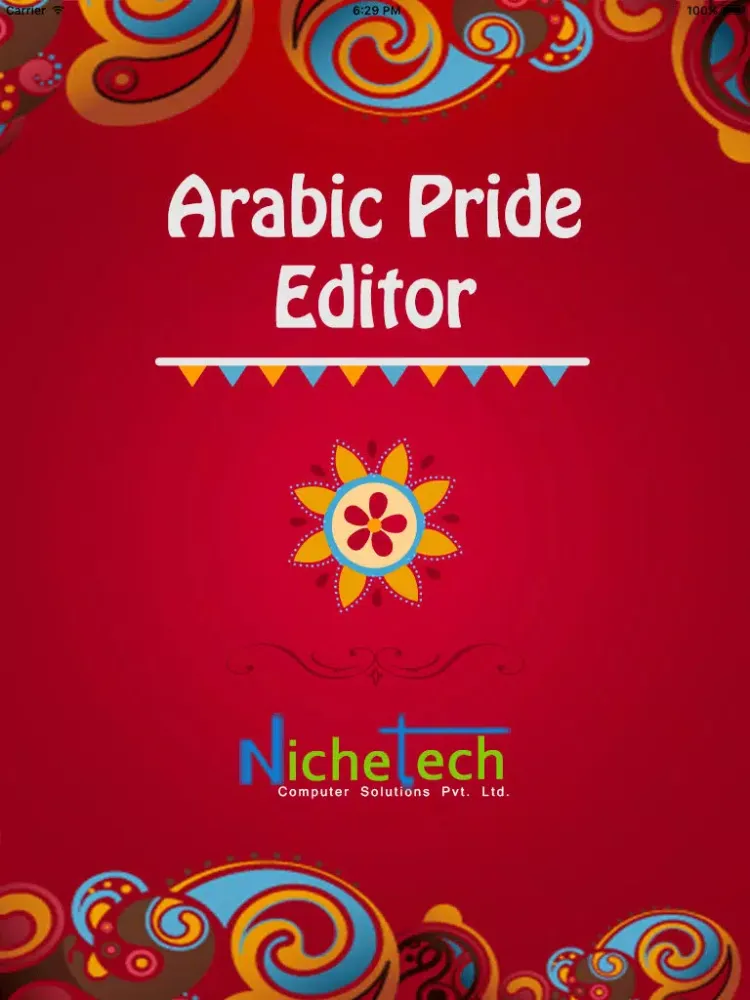 Arabic Pride Arabic Editor iPad  स्क्रीनशॉट