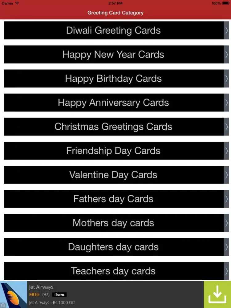 ภาพหน้าจอของ Wishmate Personalized Greeting iPad 