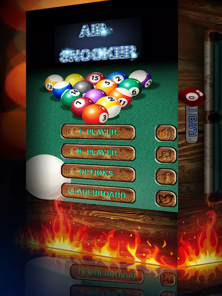 تصاویر Air Snooker iPad 